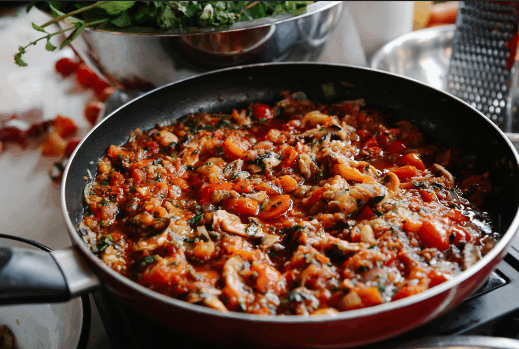 Mushroom Ratatouille